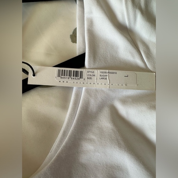 NWT Susana Monaco  cut out gorgeous dress long sleeves size Large - Picture 2 of 4